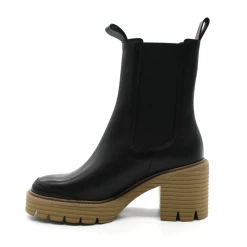 Boots À Talon Kennel & Schmenger 8155010 Punch -Sandales Shop 8155010 talon cuir noir kennelschmenger 3