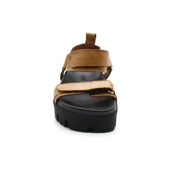 Sandales Compensées Femme Inuovo 868004 -Sandales Shop 868004 bloc velcros cuir coc inuovo 2