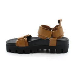 Sandales Compensées Femme Inuovo 868004 -Sandales Shop 868004 bloc velcros cuir coc inuovo 3