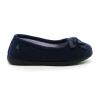 Chaussons Ballerines Femme Isotoner 97327 Ergo Everywear -Sandales Shop 97327 ballerine ergo velours isotoner