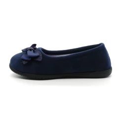 Chaussons Ballerines Femme Isotoner 97327 Ergo Everywear -Sandales Shop 97327 ballerine ergo velours isotoner 3