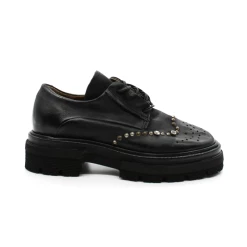A.S.98 Chaussures Derby Femme AS98 9108 Noir