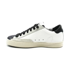 Tennis Femme P448 John Sting 9 Tennis Femme P448 John Sting -Sandales Shop f22 john sting cuir blanc no p448 3