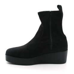 Boots Compensées Femme Unisa Forkal -Sandales Shop forkal pet comp suede noir unisa 3