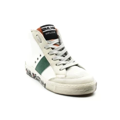 Sneakers Hautes Femme Méliné NKC 1486131 7 Sneakers Hautes Femme Méliné NKC 1486131 -Sandales Shop nkc1486131 tag cuir blanc et meline 1