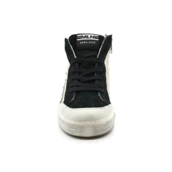 Sneakers Montantes Femme Méliné NKC3206125 -Sandales Shop nkc3206125 virgul cuir plati meline 2