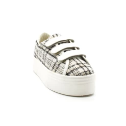 Baskets Compensées Femme No Name Plato M Straps Scott -Sandales Shop plato m straps scott textile no name 1