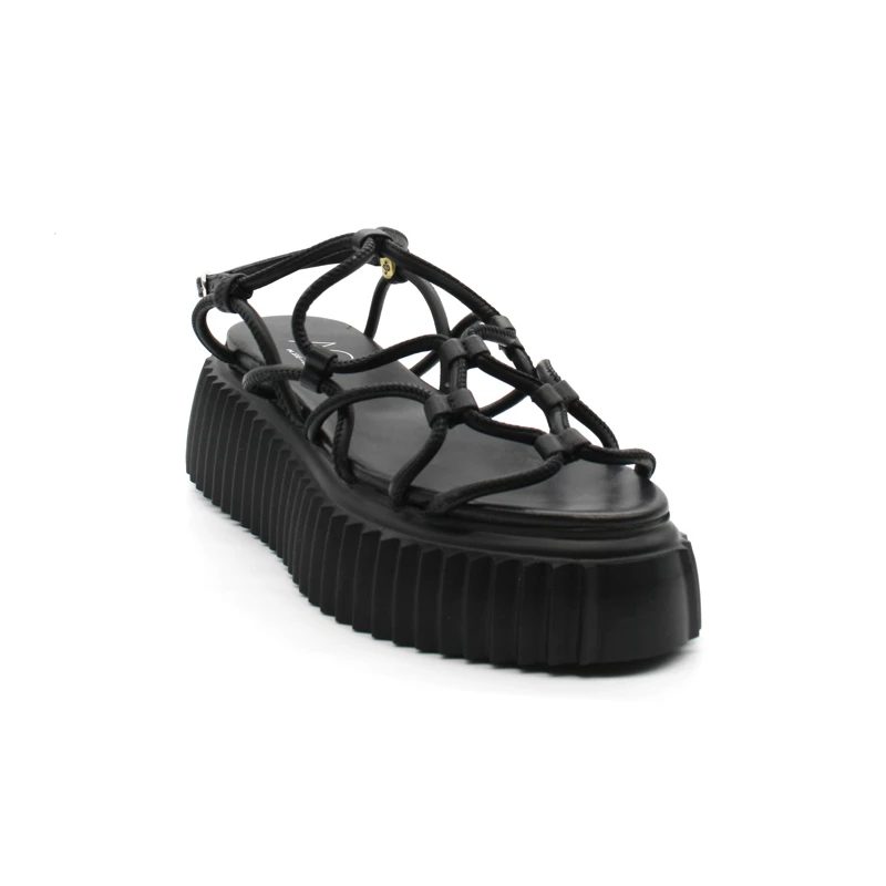 Sandales Compensées Femme AGL Messy D642050 4 Sandales Compensées Femme AGL Messy D642050 - Image 2