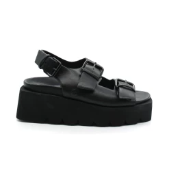 Sandales Compensées Femme No Name July Buckle