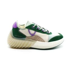 Tennis Femme No Name Spinner Jogger Green Ivory