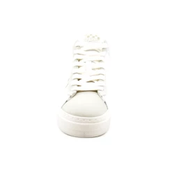 Sneakers Montantes Femme No Name Strike Mid Cut -Sandales Shop strike mid cuir white gold no name 2
