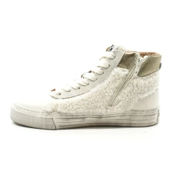 Sneakers Femme No Name Strike Mid Cut Coocon Nappa -Sandales Shop strike mid cut cuir dove no name 3