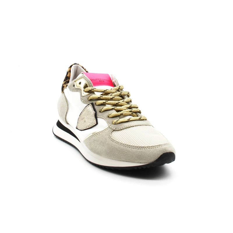 Tennis Femme Philippe Model Trpx Mondial Animalier TZLD AL10 4 Tennis Femme Philippe Model Trpx Mondial Animalier TZLD AL10 - Image 2