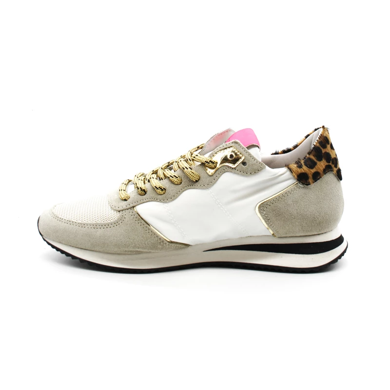 Tennis Femme Philippe Model Trpx Mondial Animalier TZLD AL10 6 Tennis Femme Philippe Model Trpx Mondial Animalier TZLD AL10 - Image 4