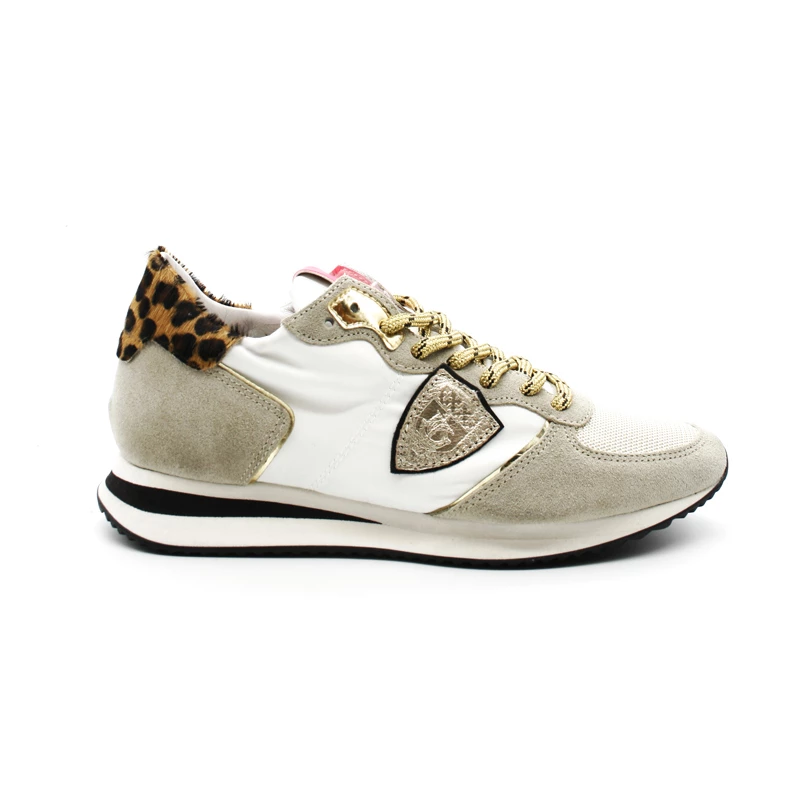 Tennis Femme Philippe Model Trpx Mondial Animalier TZLD AL10 3 Tennis Femme Philippe Model Trpx Mondial Animalier TZLD AL10