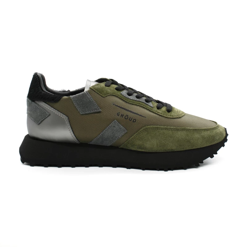 Tennis Homme Ghoud ROLM MP07 Rush One Low Military 3 Tennis Homme Ghoud ROLM MP07 Rush One Low Military