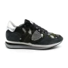 Tennis Femme Philippe Model TZLD FC01 TRPX Pony Fur -Sandales Shop tzld fc01 pony militaire noi philippe model