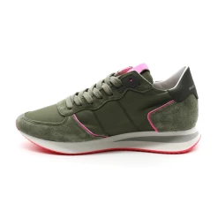 Tennis Femme Philippe Model TZLD WN29 TRPX -Sandales Shop tzld wn29 nubuck neon milita philippe model 3