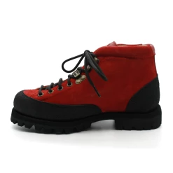 Boots À Lacets Femme Paraboot Yosémite 217536 -Sandales Shop yosemite 217536 velours roug paraboot 3