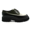 Chaussures Derbies Femme Pertini 222W32042D1 Noir Salinas -Sandales Shop zzzw32042 bi color cuir noir pertini